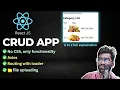 React JS Ultimate CRUD App in HINDI Axios Hooks Etc