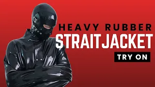 libidex houdini straitjacket detailed heavy rubber try on goddess rogue u0026 milo