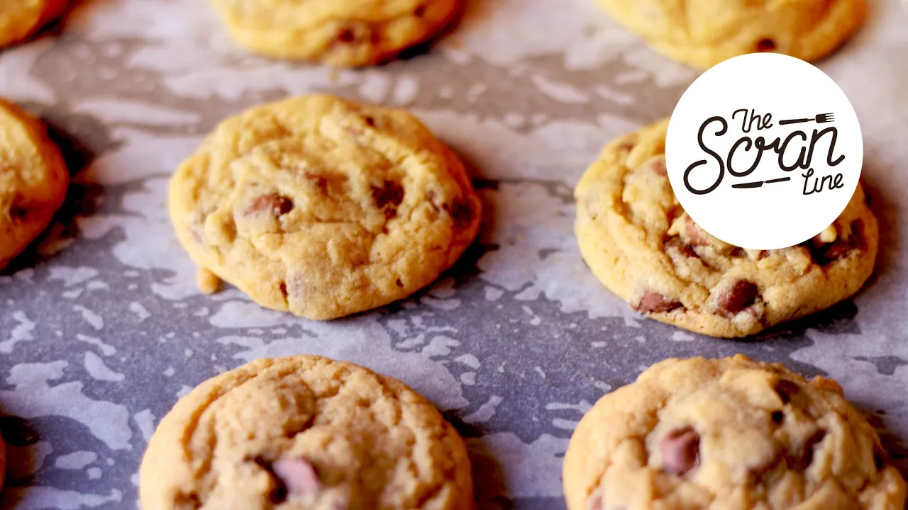 CHEWY CHOC CHIP COOKIES - The Scran Line