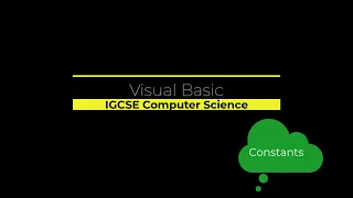 Visual Basic Constants
