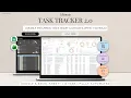 Ultimate Task Tracker in Google Sheets Excel Recurring Task Manager Productivity Planner