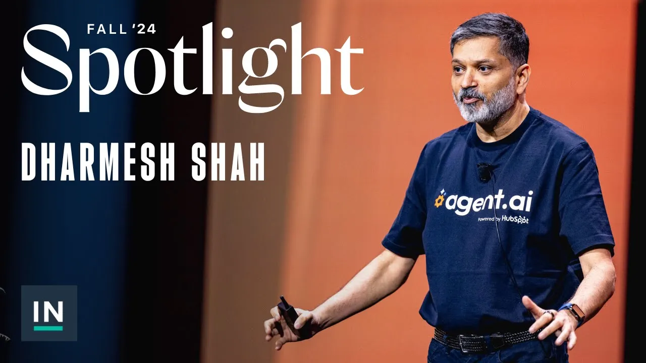 Outline Video The Future Of AI Agents With Dharmesh Shah | INBOUND 2024