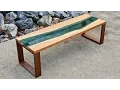Live Edge River Coffee Table How To Build - Woodworking