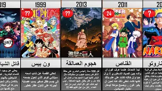 ترتيب أكثر الأنميات مشاهدة و شعبية في التاريخ المرتبة الأولى ليست ون بيس 