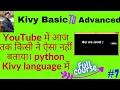 Rendering Hindi Indian Language in Kivy for Android App Kivy Basic to Advance Full course