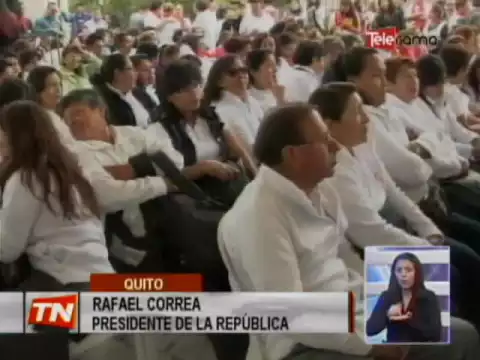 CORREA INSISTIO QUE HABRIA ESTAFA AL ESTADO CON DERIVACIONES A CLINICAS