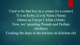 olamide omo ologo freestyle lyrics