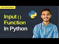 Python Tutorial for Beginners User Input in Python Input in Python