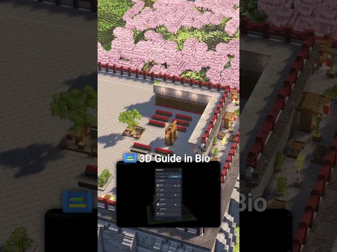 Minecraft Japanese House🏯 3D Guide in bio!