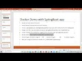 SpringBoot HelloWorld Docker