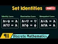 Set Identities Part 1