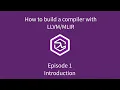 Tutorial How to build a compiler with LLVM and MLIR - 01 Introduction