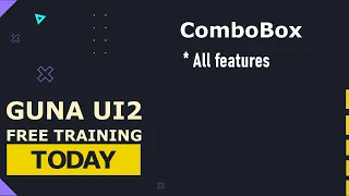 Guna UI2 Combo Box Control