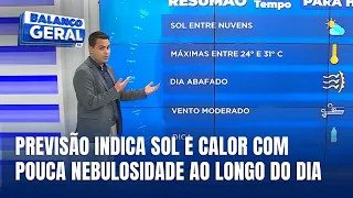 Central do Tempo – Florianópolis registra predomínio de sol e dia abafado