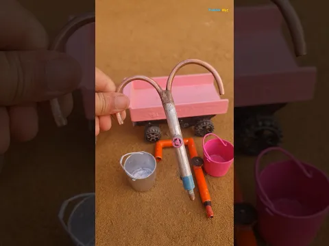 Mini tractor project mini motor water pump science project video🥰
