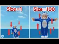 Roblox Shrink and Grow Obby Funny Moments