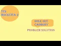 Dole Out Cadbury Code Challenge MockVita Solution Python