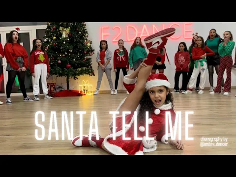 Download MP3 Santa Tell Me -  @ArianaGrande - Choreo : Me - Street Dance Kids - #dance #christmas #arianagrande