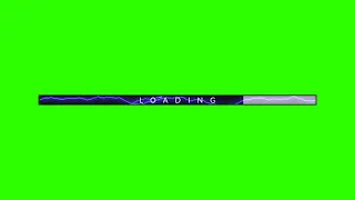 Loading Bar 6 Green Screen Chroma Key 