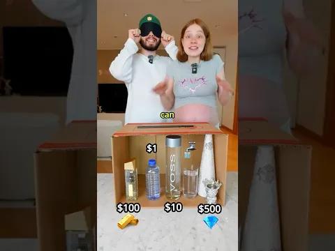 Video Thumbnail: $500 Water vs $1 Water – Blind Taste Test!