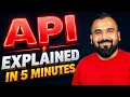 API Explained in 5 Minutes Application Programming Interface Explained in Hindi
