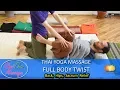 Thai Massage Full Body Twist - Sacrum and Hip Relief too