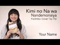Download Lagu Kimi no Na wa (Your Name) - Nandemonaiya (RADWIMPS)┃Kalimba Cover with Note By Fai