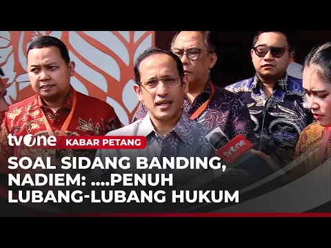 Nadiem Makarim Jalani Sidang Banding Kasus Chromebook