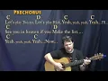 Man On The Moon (R.E.M.) Guitar Cover Lesson in G with Chords/Lyrics - Munson #playalong