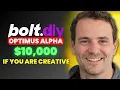 Build Full-Stack Apps in MINUTES with Optimus Alpha Bolt DIY No Coding Needed
