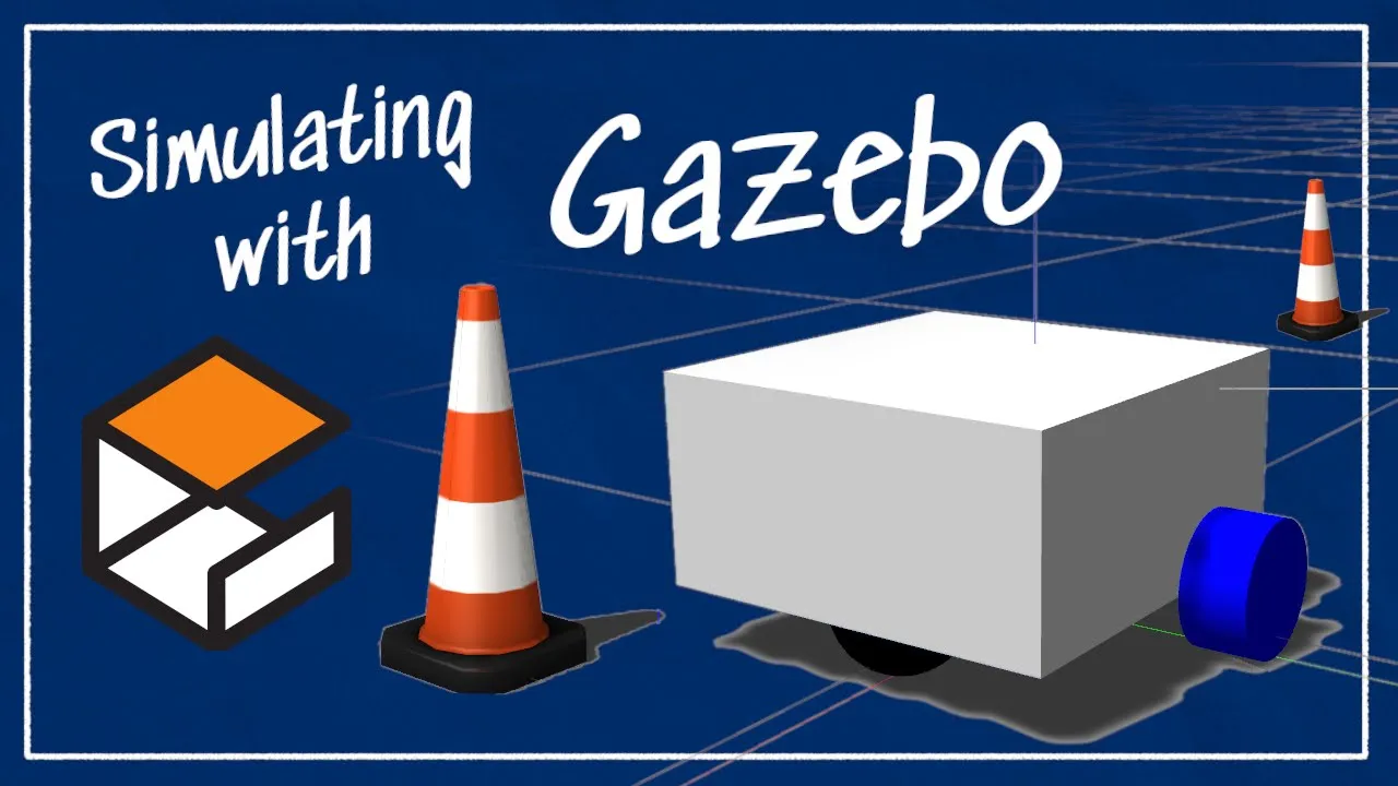 Simulating a Mobile Robot in Gazebo with ROS 2 Control Plugins