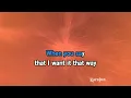 I Want It That Way - Backstreet Boys | Karaoke Version | KaraFun