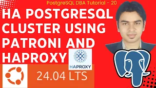 Highly Available PostgreSQL Cluster Setup using Patroni HAProxy on Ubuntu