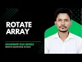 189 Rotate Array Leetcode Array Question