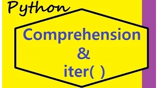 Python List Comprehension Iterables
