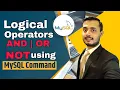 Mysql And Or Not Operators Tutorial MySQL Logical Operators