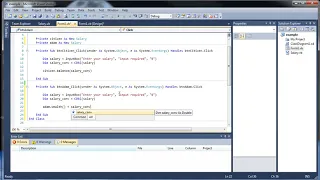 Visual Basic Tutorial 21 Class Overview and Properties
