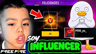 EL NIÑO DE "3 AÑOS" QUE YA ES INFLUENCER DE FREE FIRE? #freefire