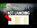 Skyrim - Fix Not Launching