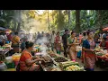 Lagu Rainforest Market Day on China-Myanmar-Laos Border 🇨🇳 🇲🇲 🇱🇦