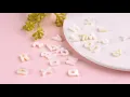 Download Lagu Natural Freshwater Shell Beads, Top Drilled Beads, Letter A~Z (SHEL-CJ0001-02) #pandahall #beads