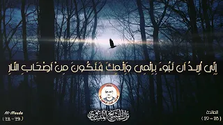 محمد صديق المنشاوي   ل ئ ن ب س طت  إ ل ي   ي د ك  ل ت ق ت ل ن ي      نهاوند    دندنها