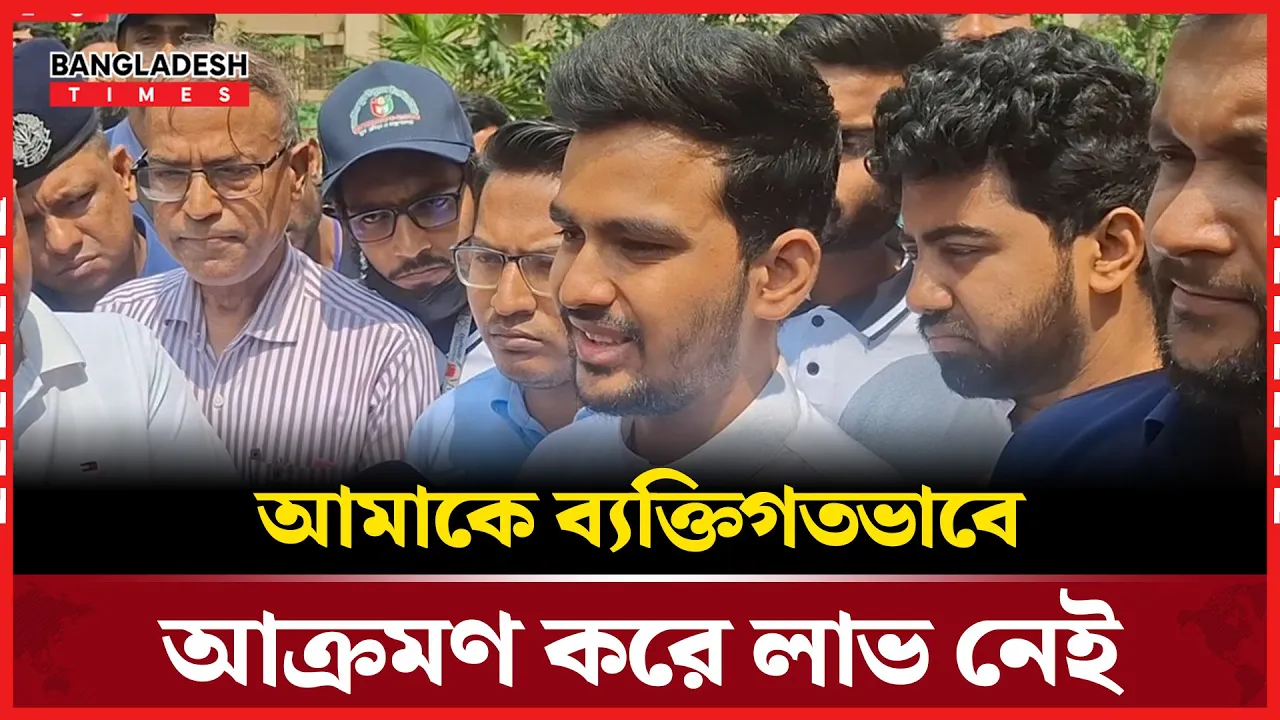 সাভার যুব সমাবেশে গিয়ে যা বললেন সজীব ভূঁইয়া