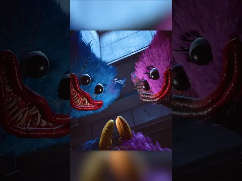 Poppy Playtime: Chapter 5 - Huggy Wuggy reunites with Kissy Missy... #poppyplaytimechapter5 #shorts