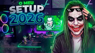 A MÁQUINA POR TRÁS DO CANAL! Tour pelo Setup do Coringa de Dread 💚💜