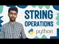 String Operations Python Mastery Ep-17 code io - Tamil