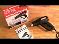 Harbor Freight Warrior Heat Gun Demo