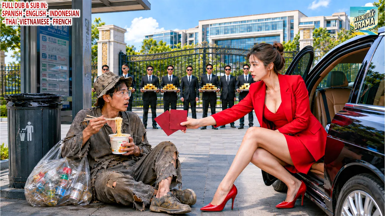 A Single Woman Hired A Beggar To Fool Her Family, Unaware He Was A Billionaire In Disguise poster