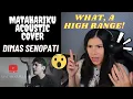 Download Lagu DIMAS SENOPATI -  AGNEZ MO -  MATAHARIKU Acoustic Cover l REACTION l WHAT A HIGH RANGE! REAKSI
