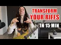 Lagu How to transform your RIFFS with 15 min a day